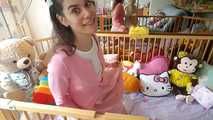 Video: I'm diapering myself in the play pen