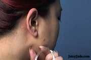 Large Silver Hoop Earrings