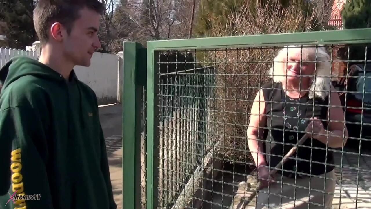 In My Home - Younger Man Fucks My Granny Cunt
