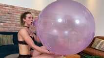 Blow2Pop huge purple Perlatex 18 and sit2pop Cattex 32