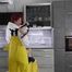 Miss Petra in K-Way raingear and yellow rainsuit with Friesennerz get bound and gagged