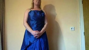 Blue dress