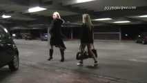 053001 Lindsay Takes A Huge Pee In The Underground Car Park
