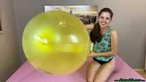 ballon inflating and stretching and releasing the air [NonPop]
