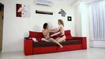 Terry&Vanessa03-1 - Vanessa ball wrapped (video)