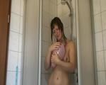 Ballons in der Dusche
