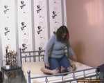 Lady Savanna's wrestling-Lesson and tickle punishment