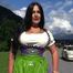 Busty Latex Dirndl Dress – Outdoor Blowjob Handjob & Titfuck – Fuck my nasty Mouth – Cum on my big natural tits