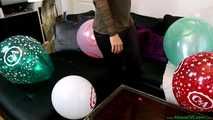 popping C&A balloons and Blow2Pop blue Q16