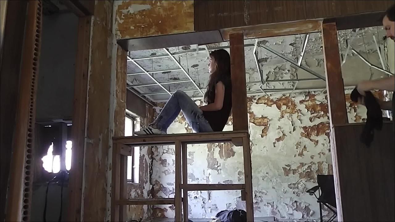 Anna tied up on a lost Place