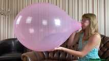 Blow2Pop huge 2x preinflated pink TT17