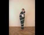 [From archive] Liska escapes from the trash bag mummification