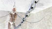 More Nude Spanish Girl in Heavy Chains
