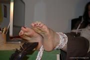 Feet and feather
