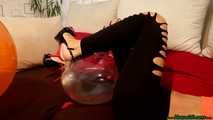 balloon teasing and popping fun