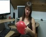 Yvette in the office