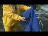 Get 2 Videos with Katharina in her shiny nylon Rainwear from our Archives