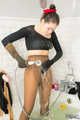 Wet pantyhose fun with Malishka (242 images)