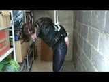 Watch 3 Archive Videos with Julia enjoying Bondage in shiny nylon Downwear.
