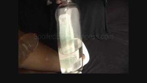 Ebony foot fetish footjob