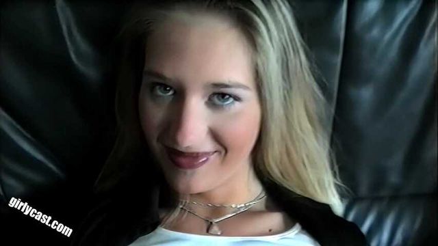 Teen Lucie's 1. hardcore video - cheating in front of the camera