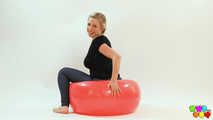 682 Gymnastikball spass mit Gabi Gold
