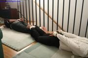 Gina+Tatjana hogtied